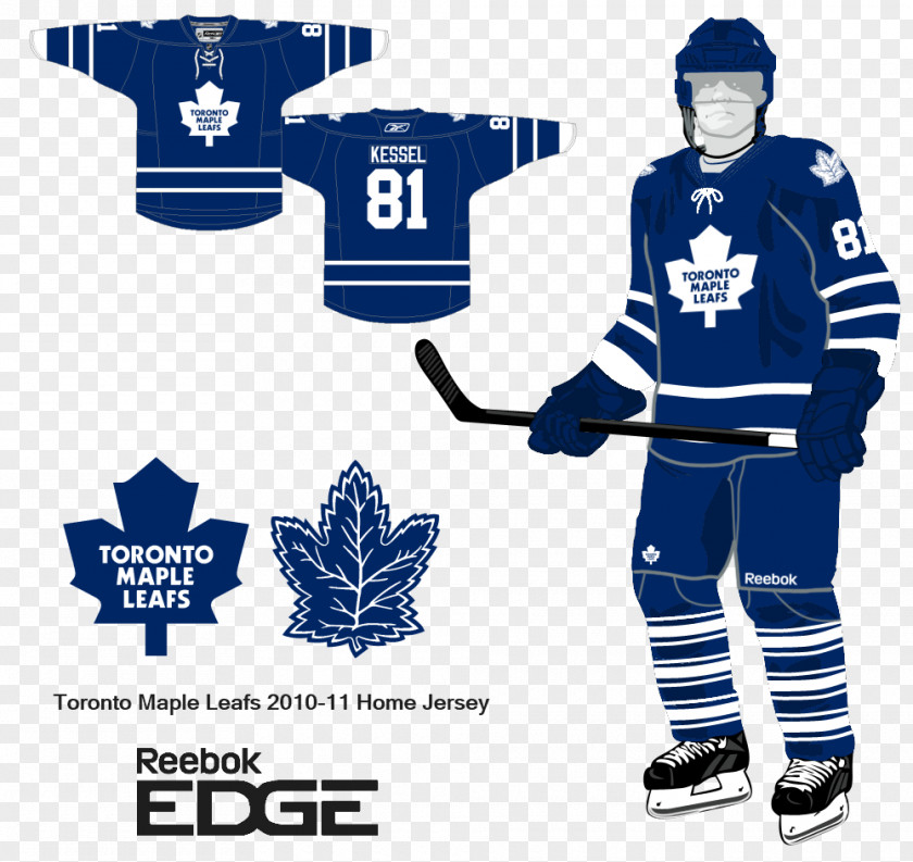 Mockup Jersey Ice Hockey T-shirt Protective Pants & Ski Shorts Toronto Maple Leafs PNG