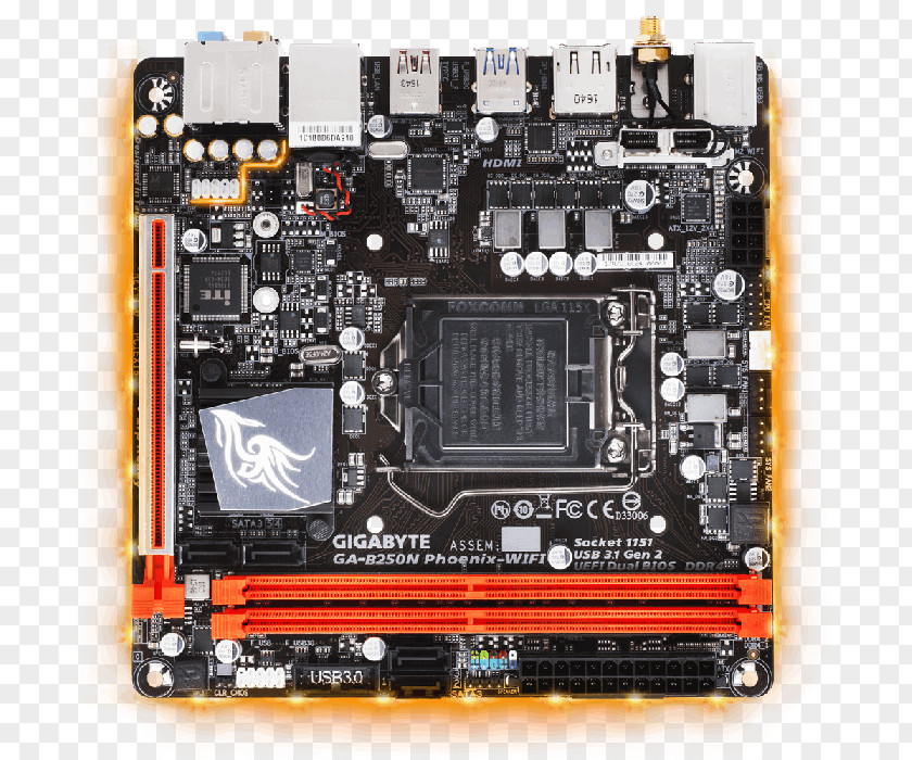 8gb Ballistix Mini-ITX Motherboard LGA 1151 CPU Socket Chipset PNG