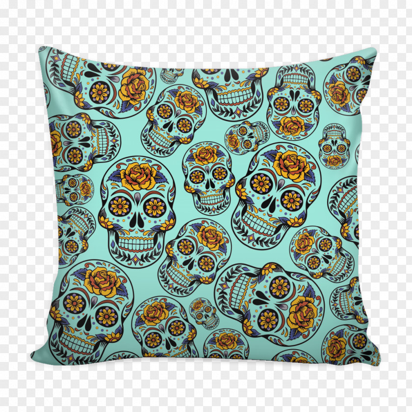 Dia De Los Muertos Throw Pillows Cushion Mexico Halloween Costume PNG