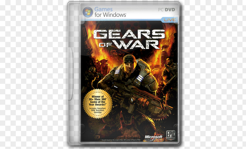 Gears Of War 4 2 3 Xbox 360 PNG