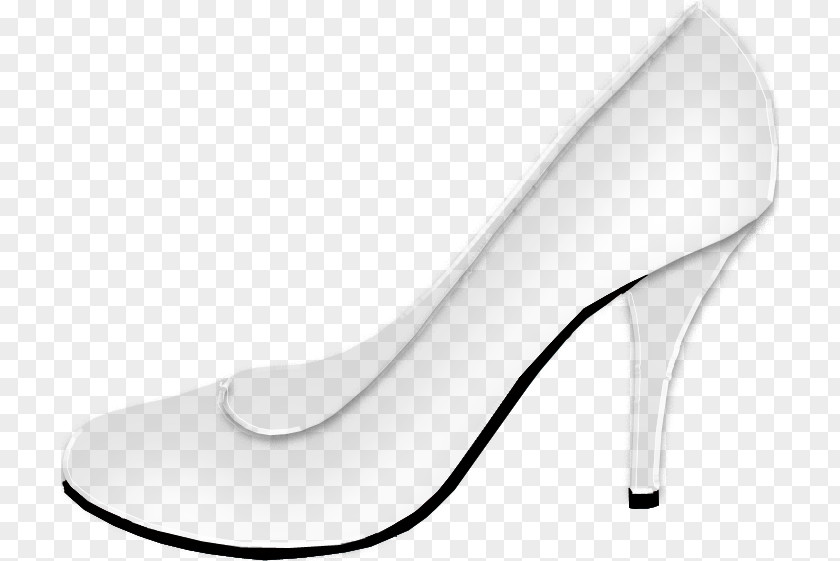 Glass Shoes White Shoe Walking PNG