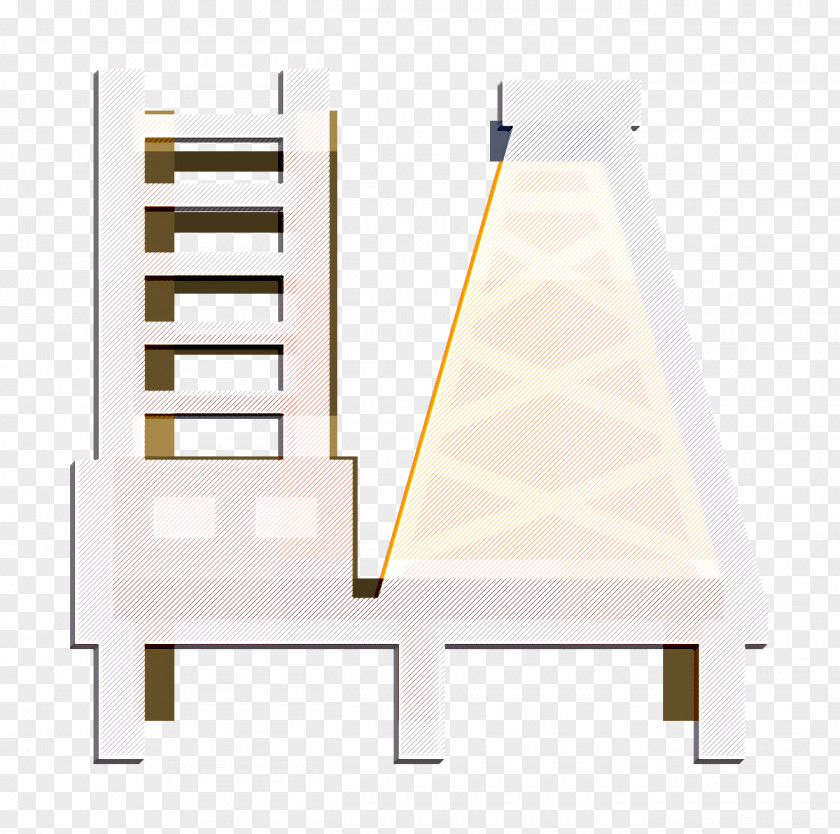 House Ladder Factory Icon PNG