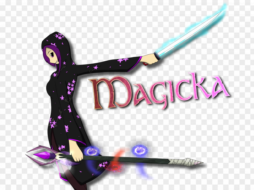 Magicka Purple Violet Logo PNG