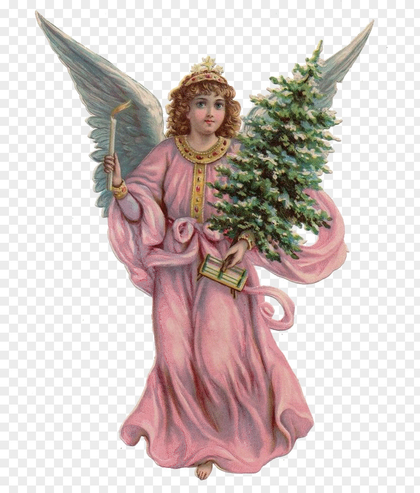 Santa Claus Victorian Era Bokmärke Angel Fairy PNG