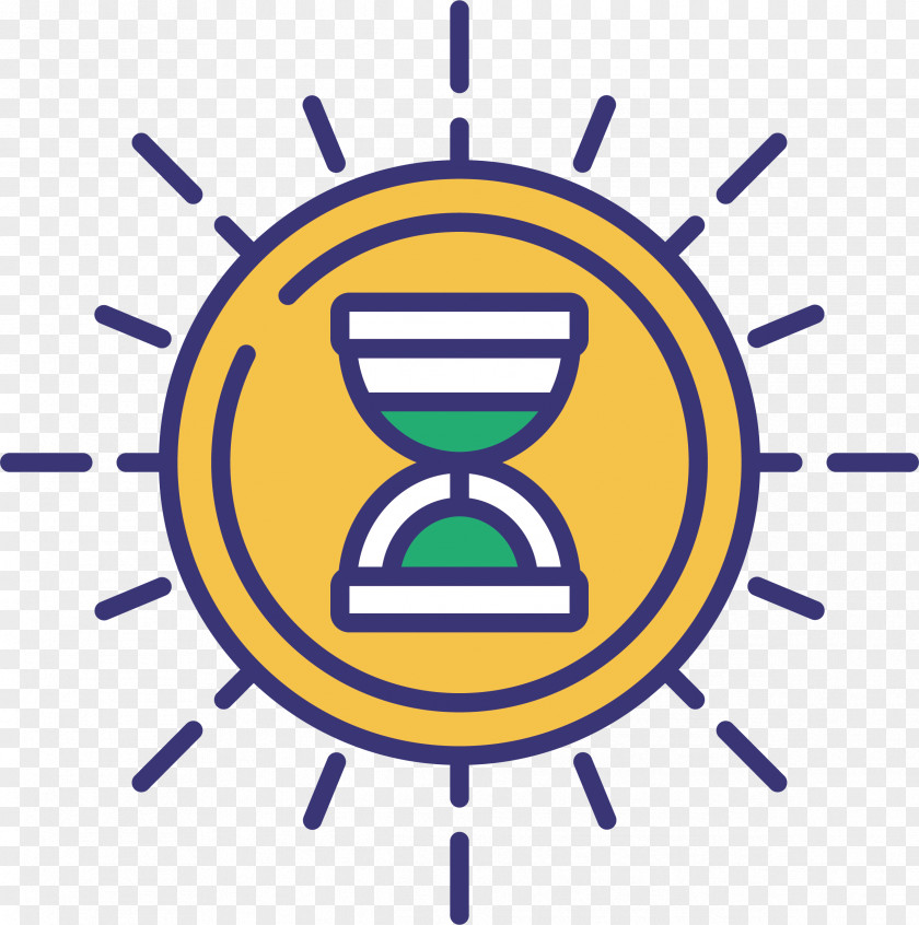 Timer Hourglass Service Icon PNG