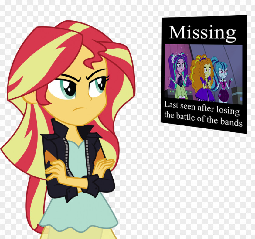 Daydream Vector Sunset Shimmer Rarity Squidward Tentacles My Little Pony: Equestria Girls PNG
