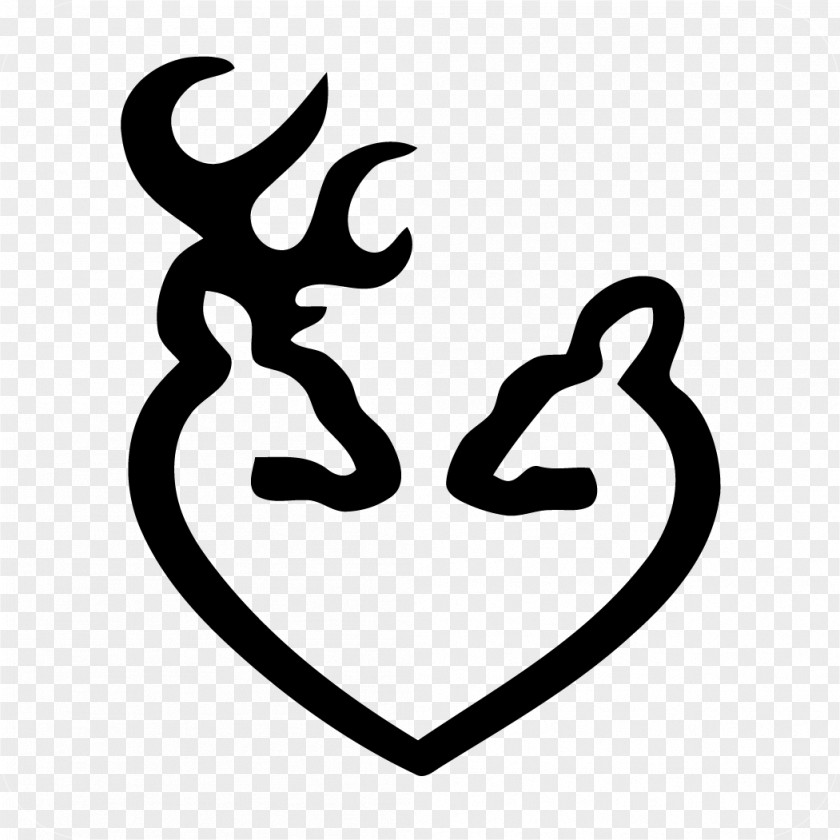 Glitter Border Deer Decal Heart Symbol Clip Art PNG