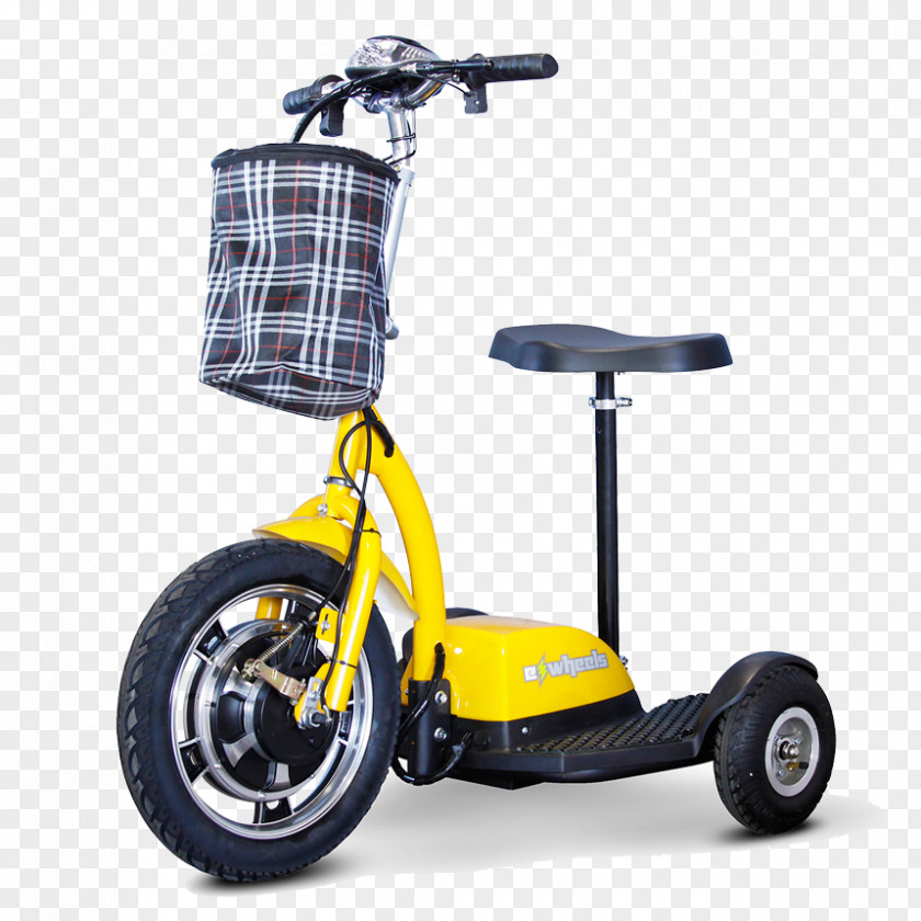 Scooter EWheels EW-18 Stand/Ride E-Wheels Mobility Scooters Electric Vehicle PNG