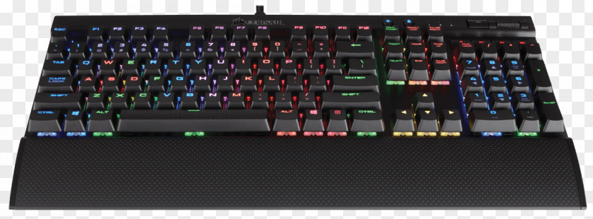 Computer Mouse Keyboard Corsair Gaming K70 LUX RGB -Cherry MX Multi-Colour Backlit Mechanical Black PNG