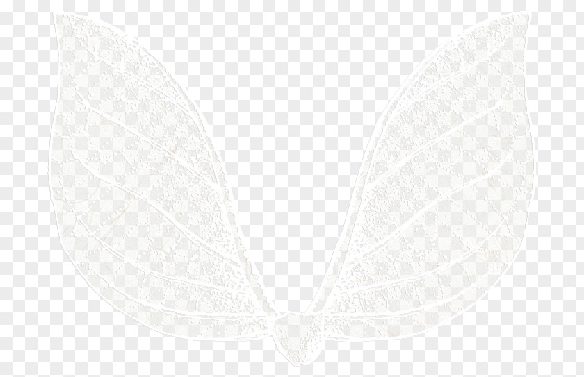 Invisible Wings White Black Pattern PNG