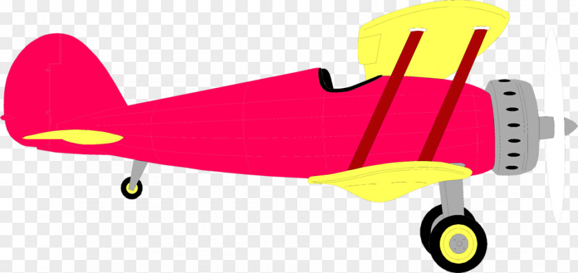Biplane Airplane Model Aircraft Clip Art PNG