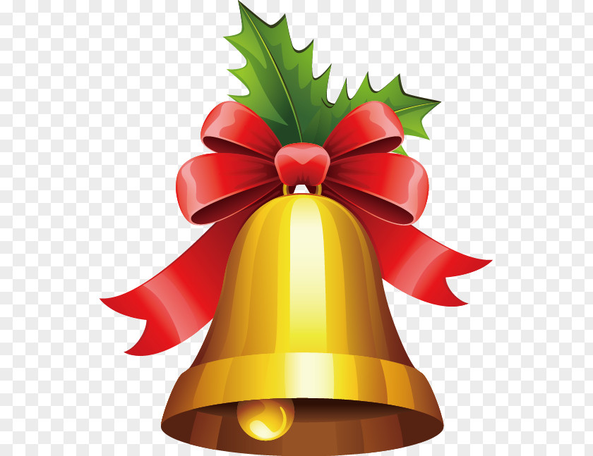 Color Christmas Element Vector Image Bell Clip Art PNG
