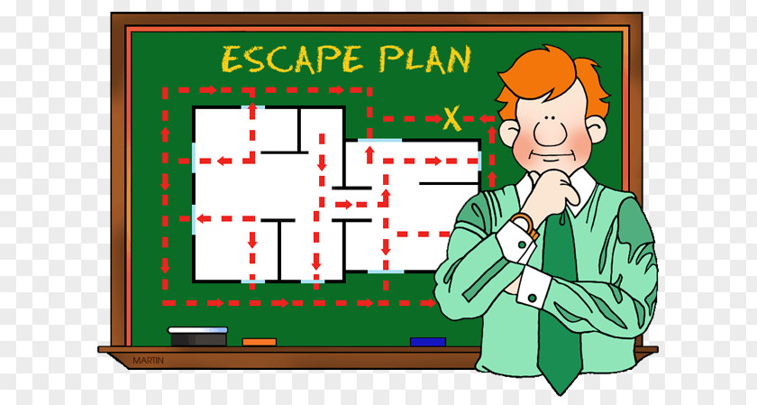 Escape Cliparts Free Fire Prison Emergency Evacuation Clip Art PNG