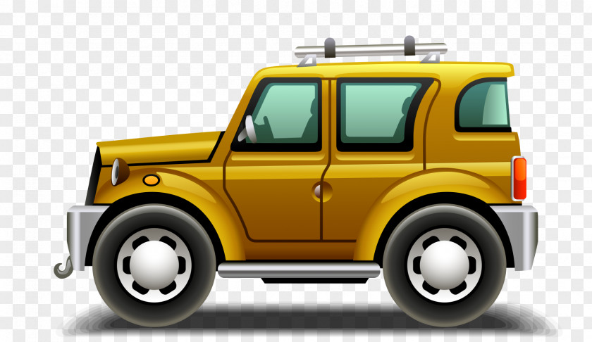 Jeep Car Vector Graphics Clip Art PNG