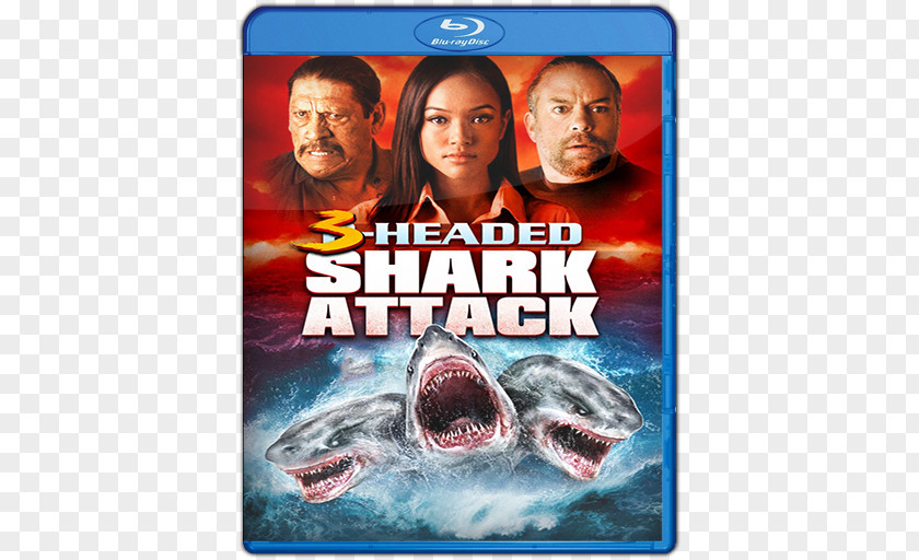 Shark Jena Sims Christopher Olen Ray Brad Mills 3-Headed Attack PNG