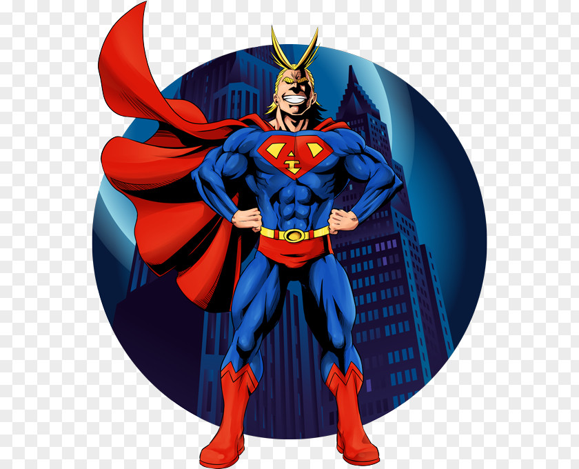 Superman T-shirt All Might Superhero Comics PNG