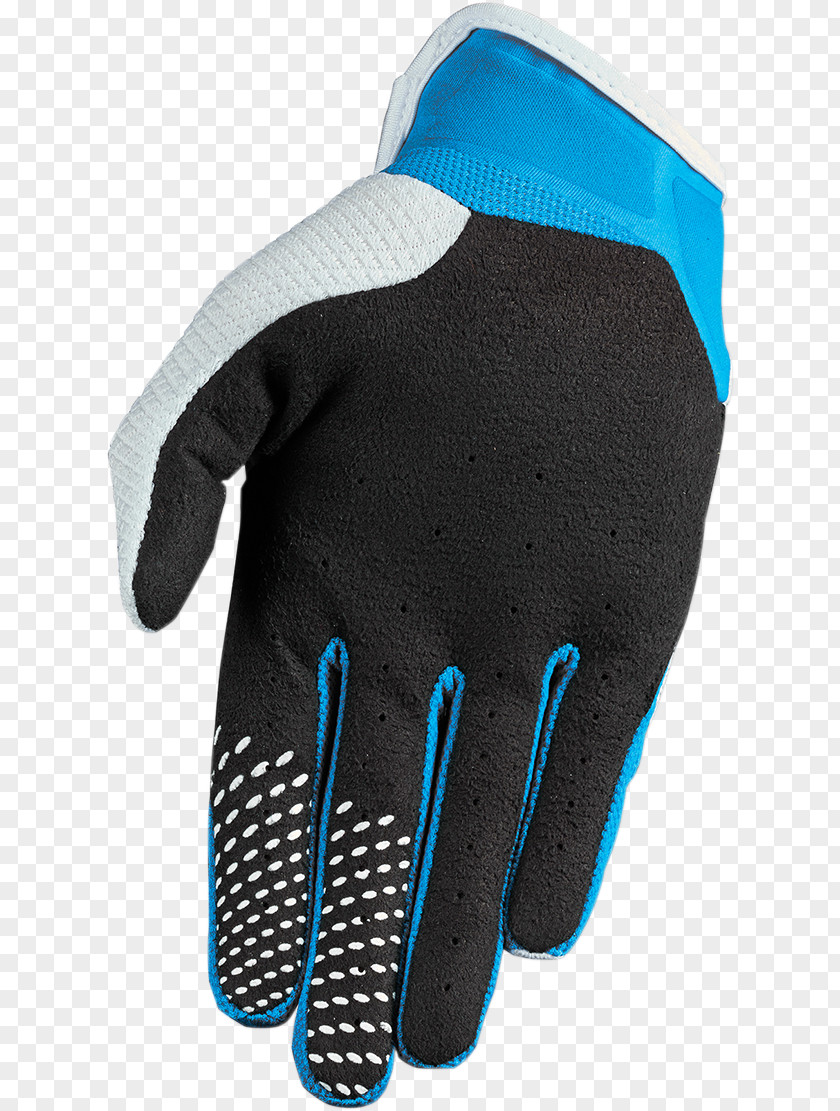 2xl Supercross Hd Cycling Glove Thor Motocross Blue PNG