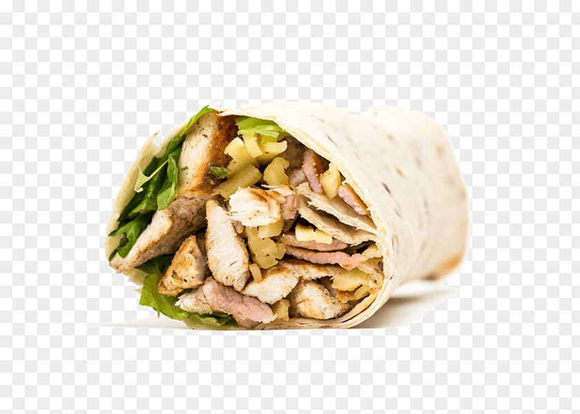 Chicken Wrap Gyro Vegetarian Cuisine Shawarma Burrito PNG