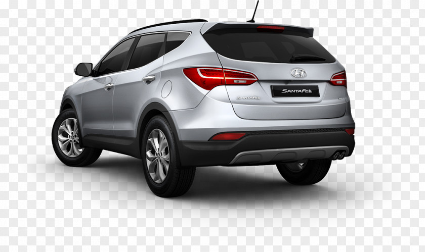 Hyundai Santa Fe Sport Utility Vehicle Car Bumper PNG