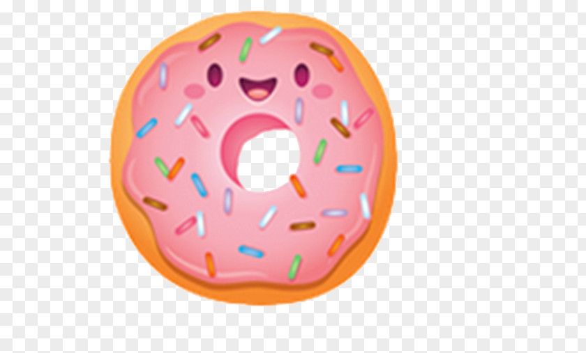 Kawaii Dunkin' Donuts Macaron Bakery Desktop Wallpaper PNG