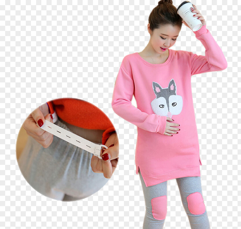 Month Of Service For Pregnant Women Pajamas T-shirt Tracksuit Breastfeeding PNG