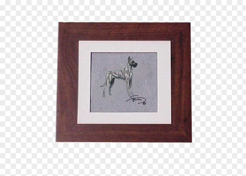 Dog Painting Picture Frames Modern Art Wood PNG