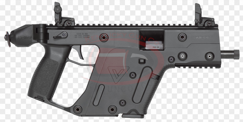 Kriss Vector KRISS 9×19mm Parabellum Firearm Carbine Gun Shop PNG