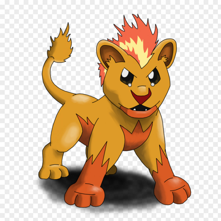 Lion Pokémon Eevee Art PNG