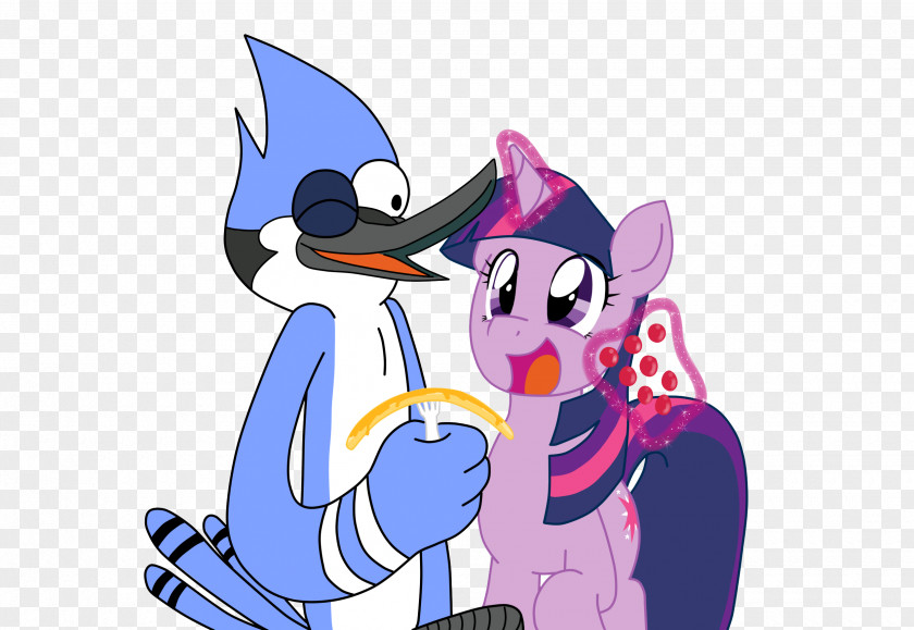 Regular Show Mordecai And Rigby Pony Twilight Sparkle Rarity Rainbow Dash Princess Luna PNG