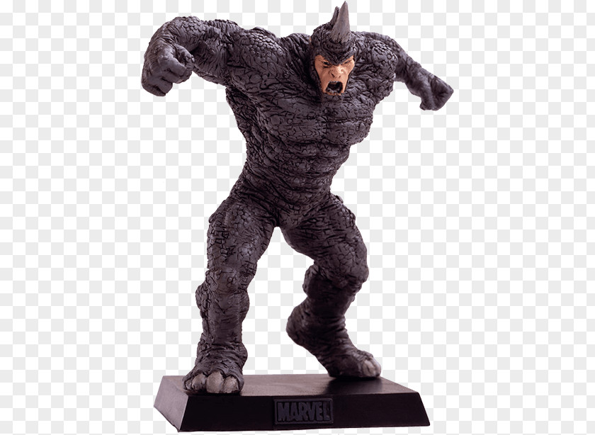 Rhino Marvel Spider-Man The Classic Figurine Collection Comics PNG