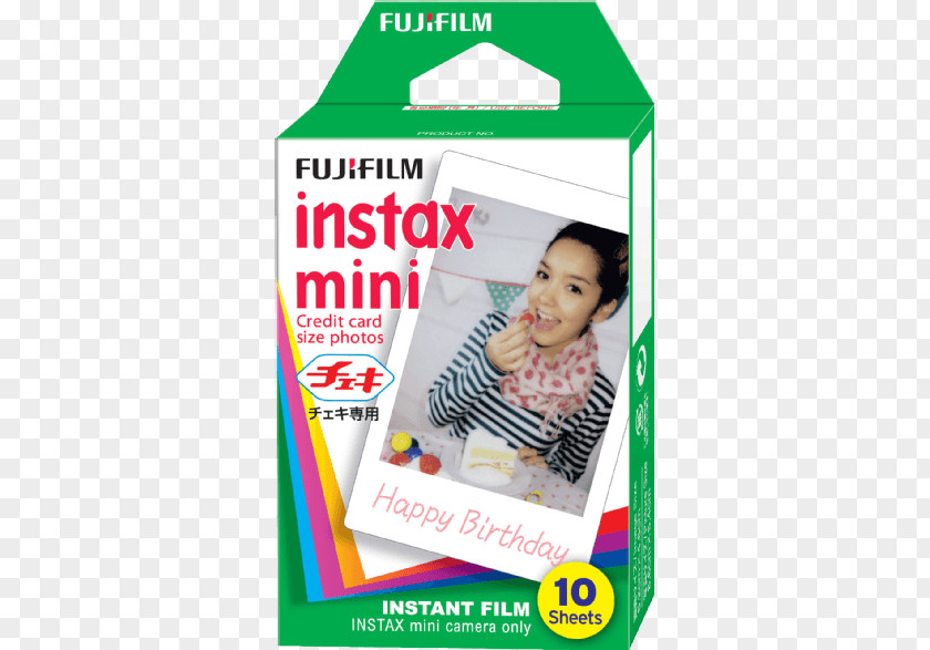 Camera Photographic Film Instant Fujifilm Instax Mini 8 PNG