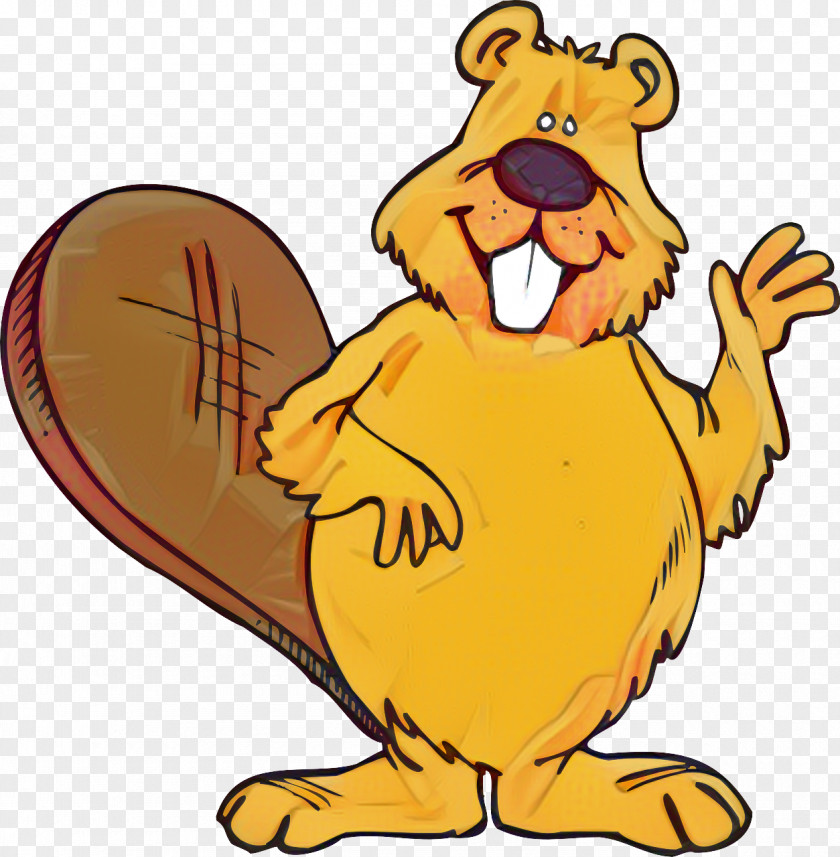 Groundhog Pleased Beaver Cartoon PNG