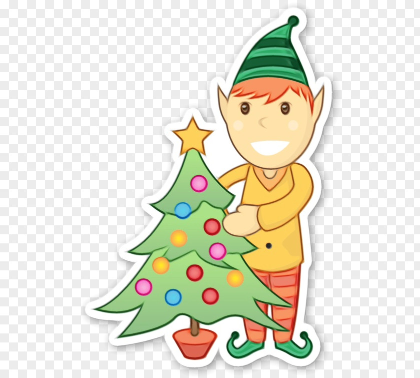 Interior Design Christmas Eve Tree PNG