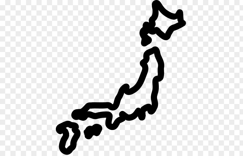 Japan Map Clip Art PNG