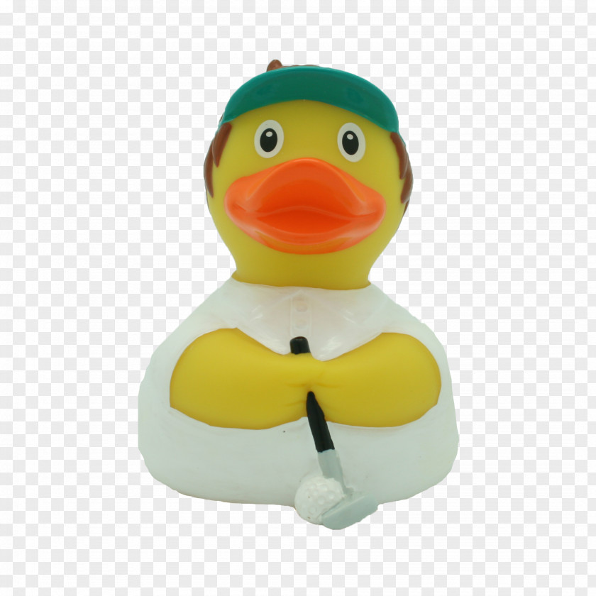 Rubber Duck Bathtub Toy Natural PNG