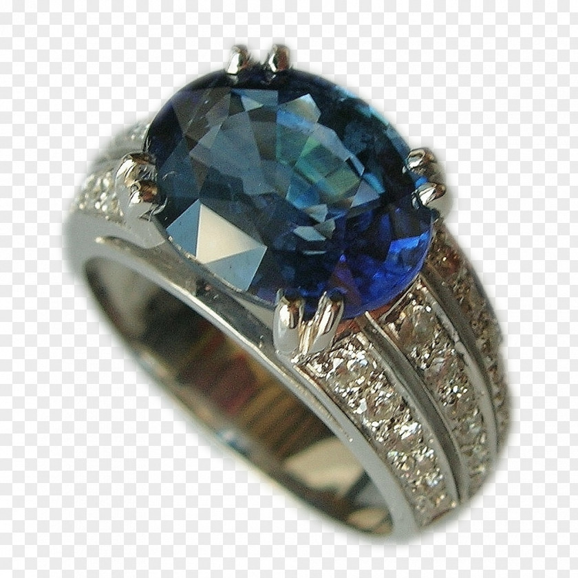 Sapphire Diamond PNG