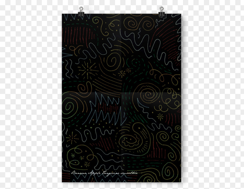 Smoothie Draw Visual Arts Rectangle Black M PNG