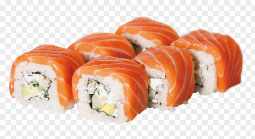 Sushi California Roll Smoked Salmon Japanese Cuisine Makizushi PNG