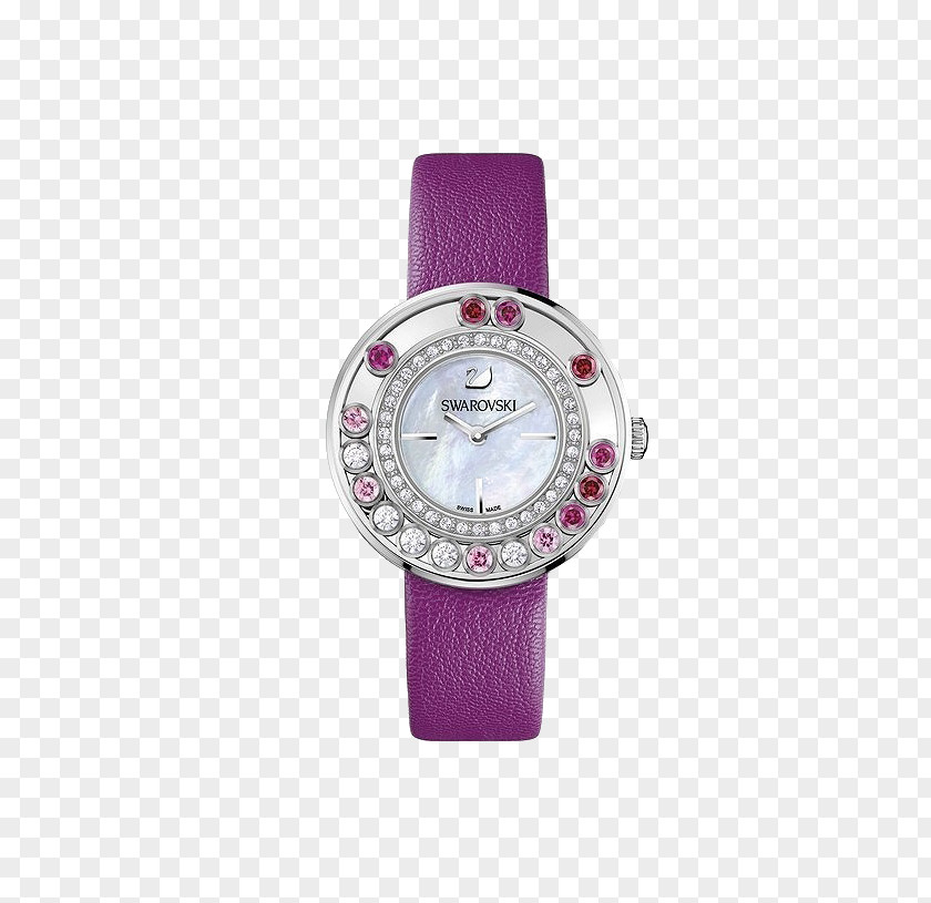 Watch Analog Swarovski AG Quartz Clock Rolex PNG