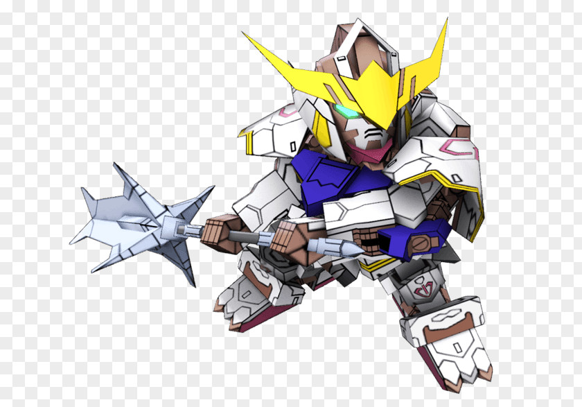 Barbatos Banner SD Gundam Capsule Fighter Bandai PNG