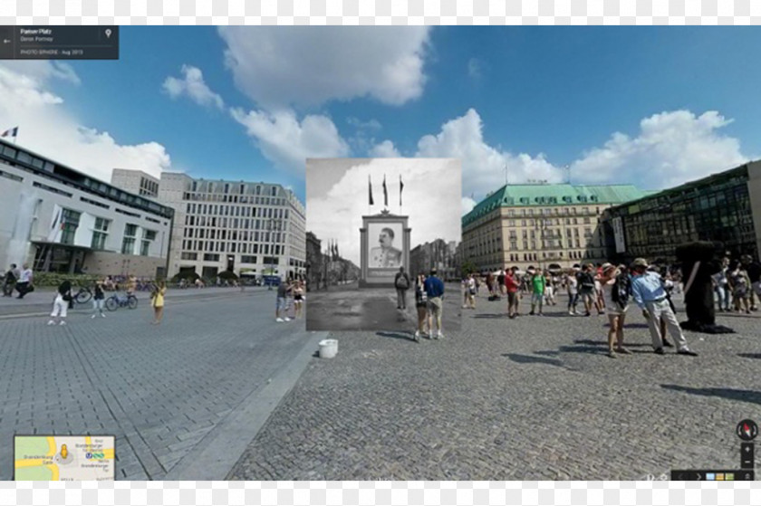 Broken Ground Brandenburg Gate Unter Den Linden Second World War Russia Google Street View PNG
