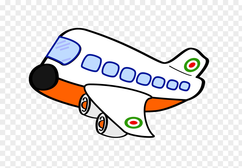 Cartoon Airplane Clip Art PNG