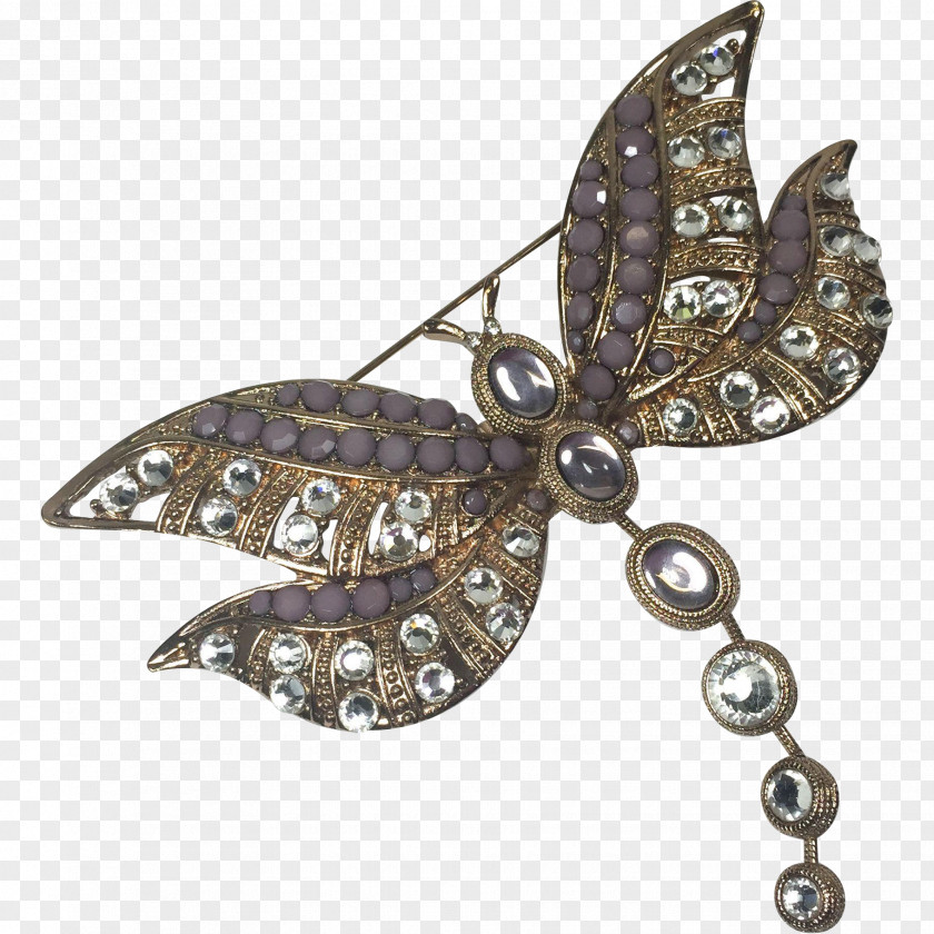 Dragonfly Butterfly Brooch Clothing Accessories Jewellery Pollinator PNG