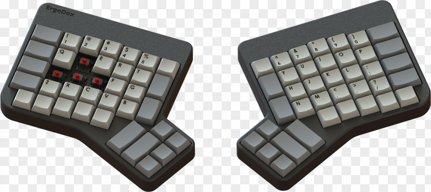 Keyboard Computer Ergonomic TypeMatrix Kinesis Keycap PNG