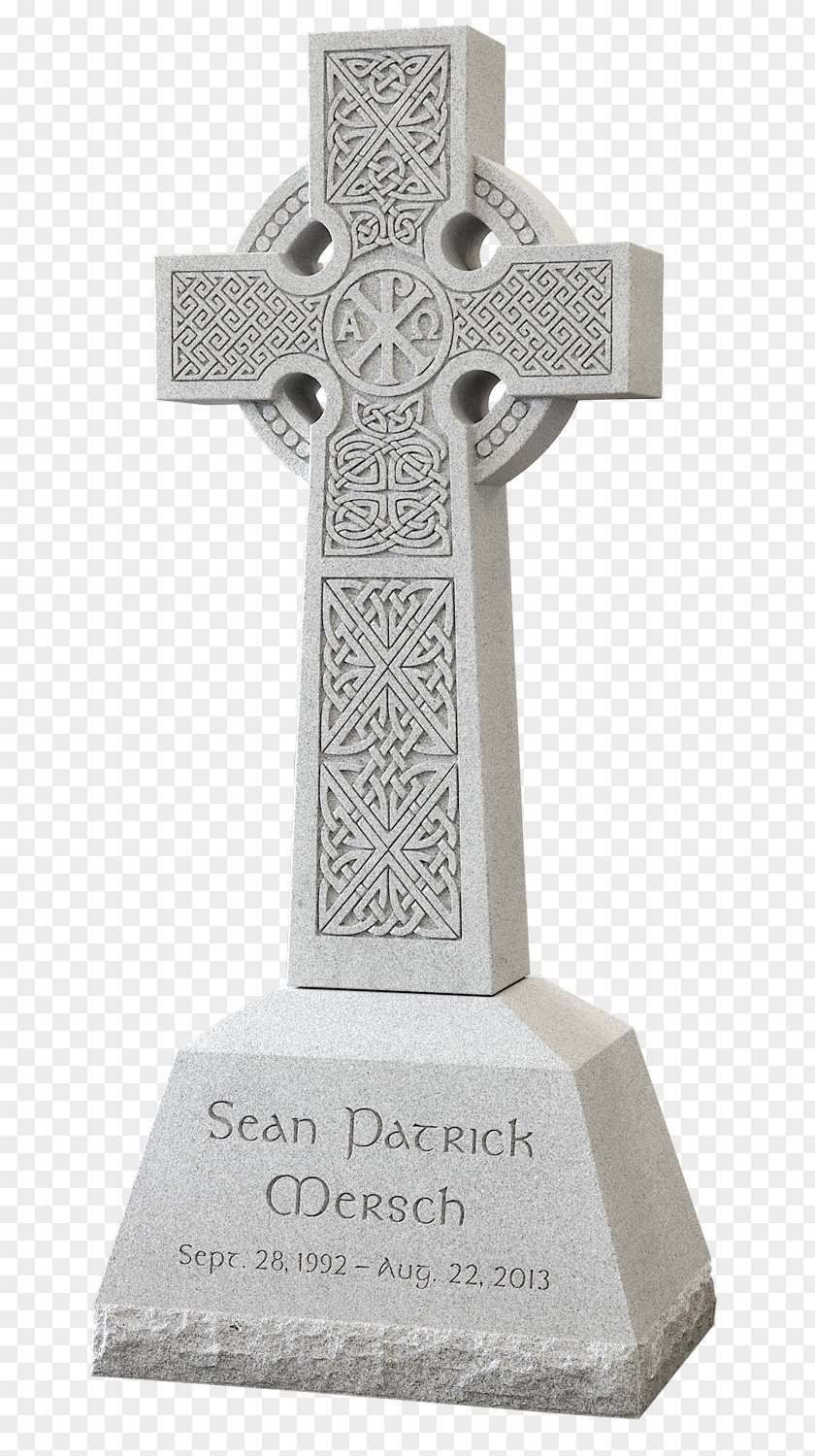 Las Vegas Headstone Crucifix Memorial Cross PNG