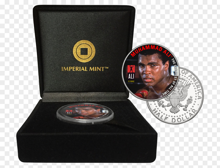 Mohamed Ali Dollar Coin 50 State Quarters Mint PNG