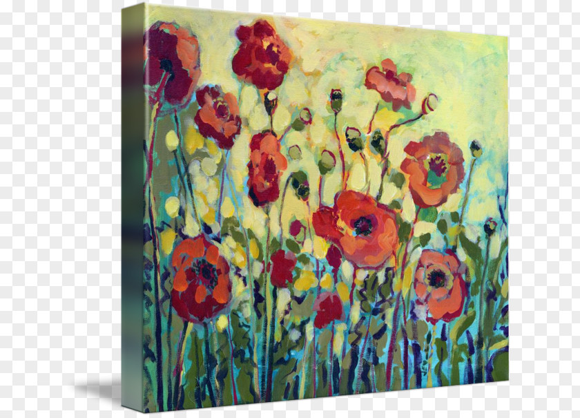 Painting Canvas Print Gallery Wrap Art PNG