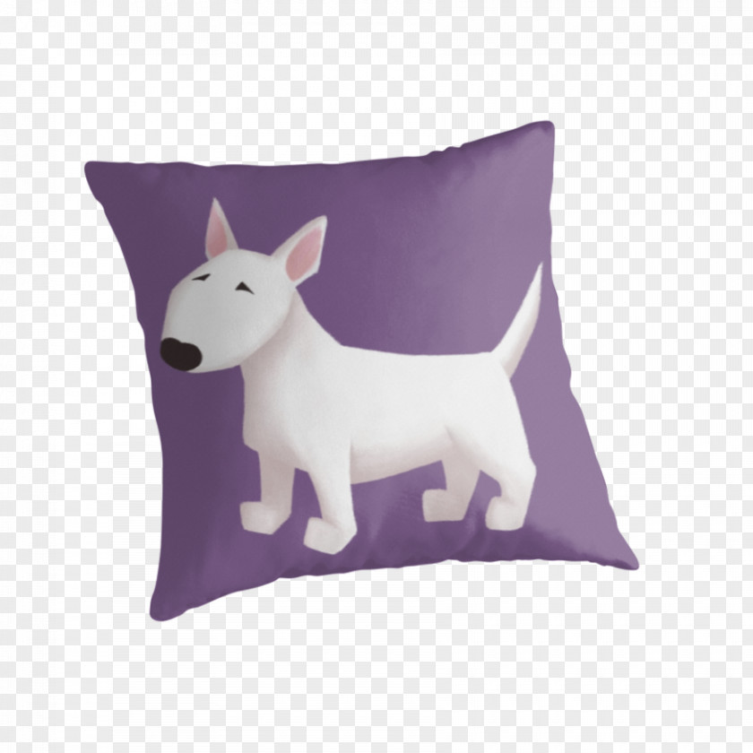 Pillow Bull Terrier Throw Pillows Dog Breed Cushion PNG