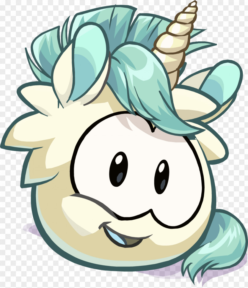 Unicorn Head Club Penguin Coloring Book Video Game PNG