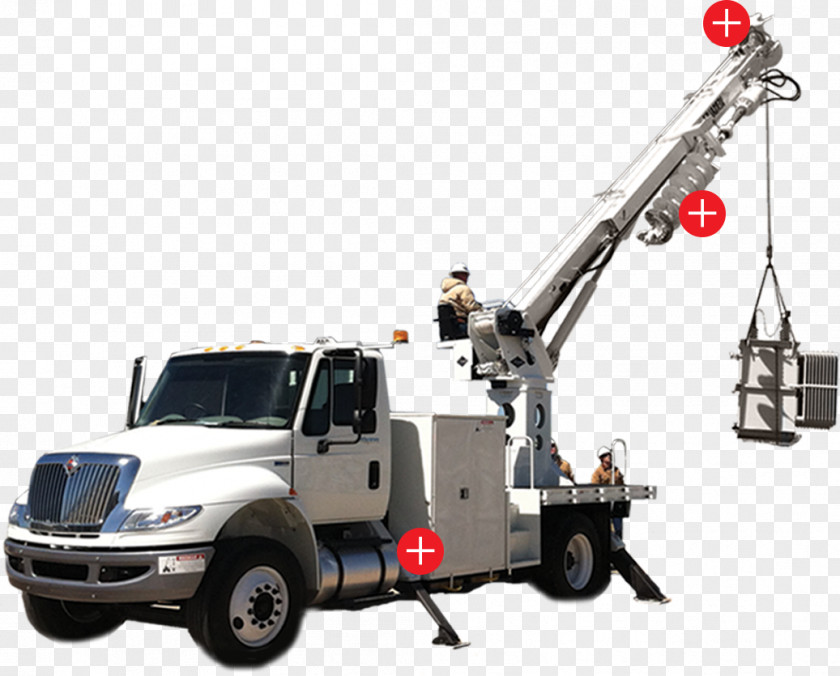 Crane Machine Tow Truck Derrick Winch PNG